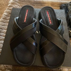 Mens prada sandals